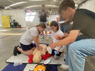 Zeigt anderen wie Erste Hilfe geht! Umsetzung Bild 3