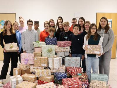 Weihnachten im Schuhkarton Gruppenbild