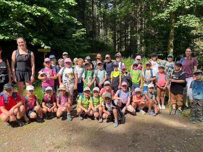 Hochbeete in der VS Ranten Gruppenbild