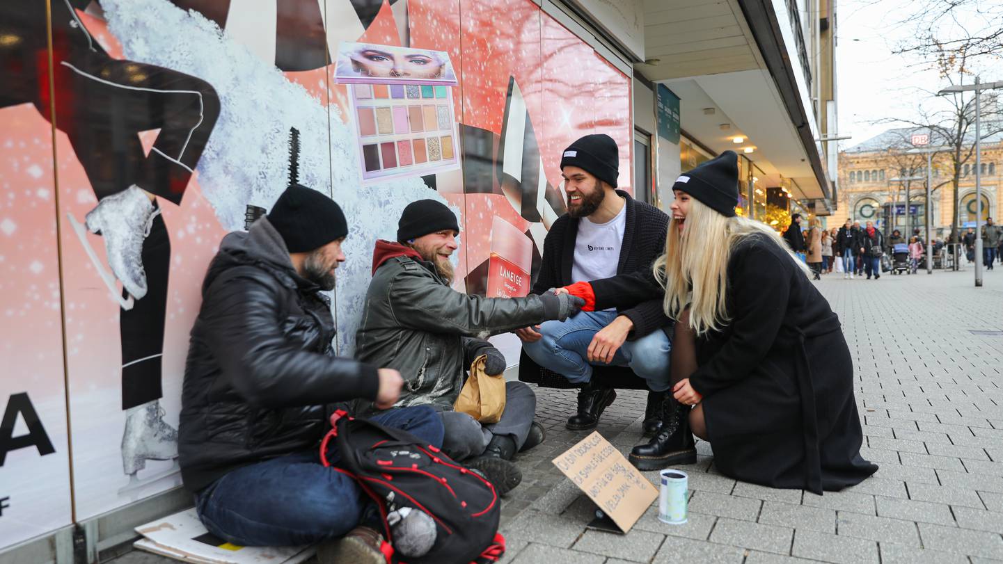 Essen für Obdachlose Projekt Logo