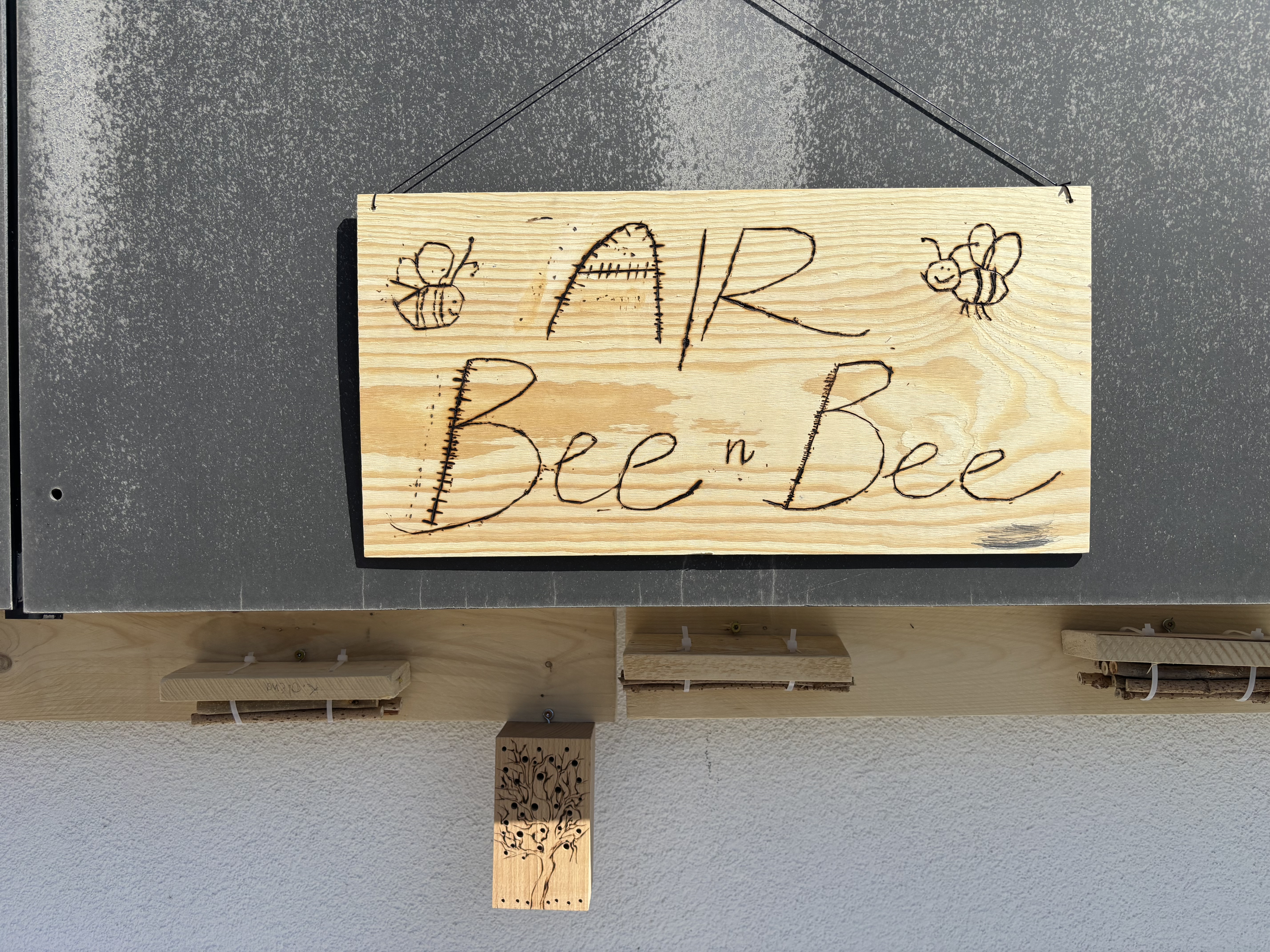 Bee Home, Bee Happy – Gemeinsam für eine blühende Zukunft Projekt Logo